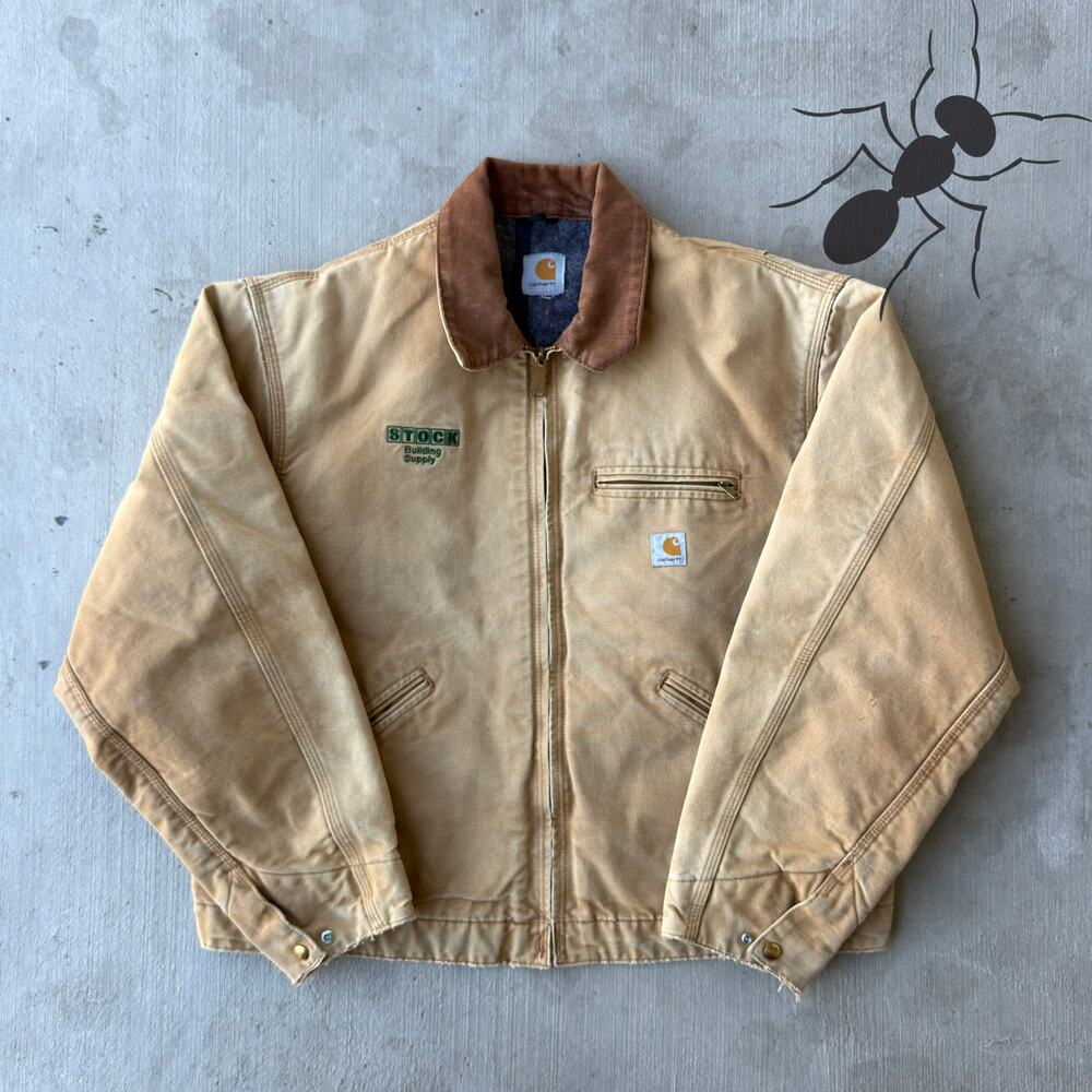 Carhartt brown Detroit work wear jacket